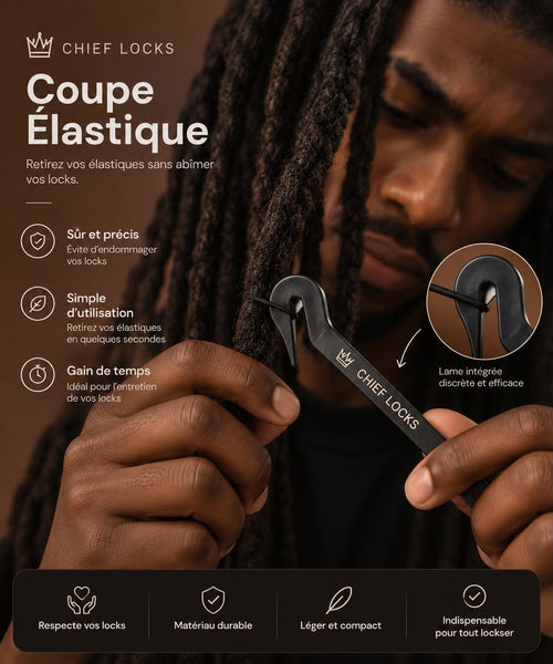 Coupe-élastiques pour locks et tresses – photo 2