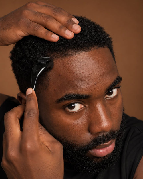 Dermaroller pour Repousse des Cheveux et Barbe